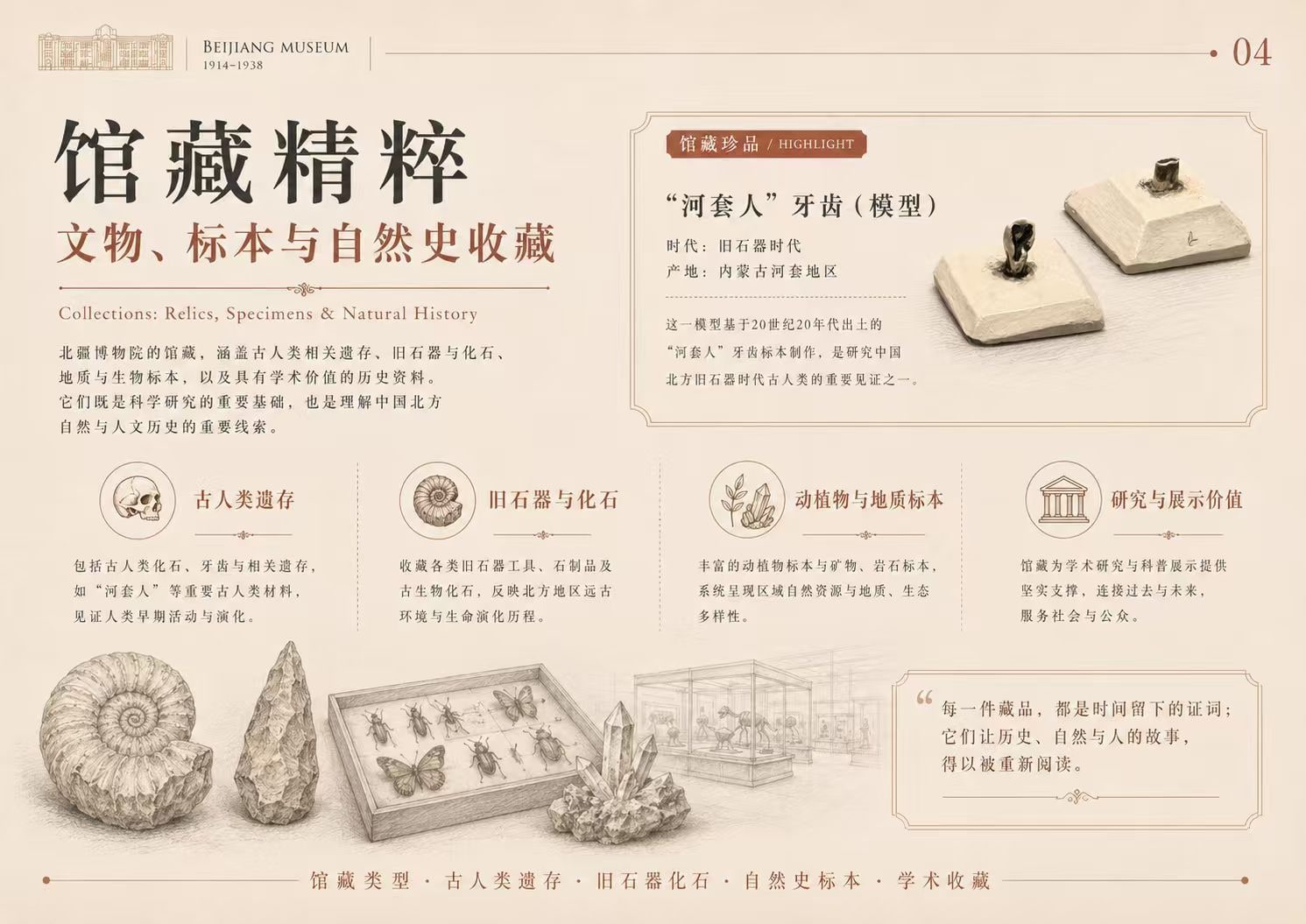 北疆博物院馆藏精粹资料页