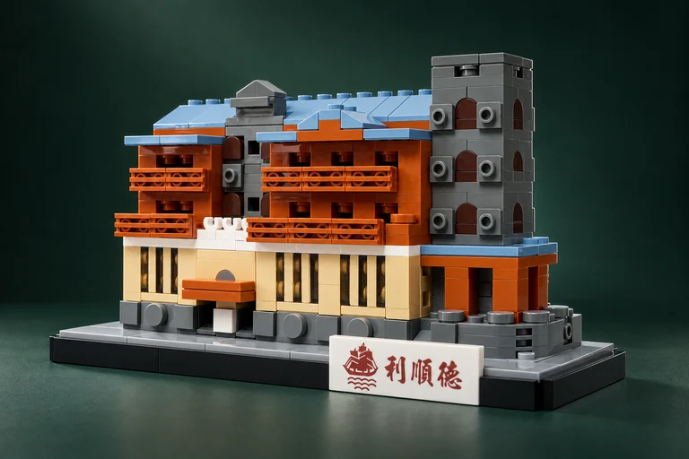 利顺德大饭店官方历史建筑积木文创成品