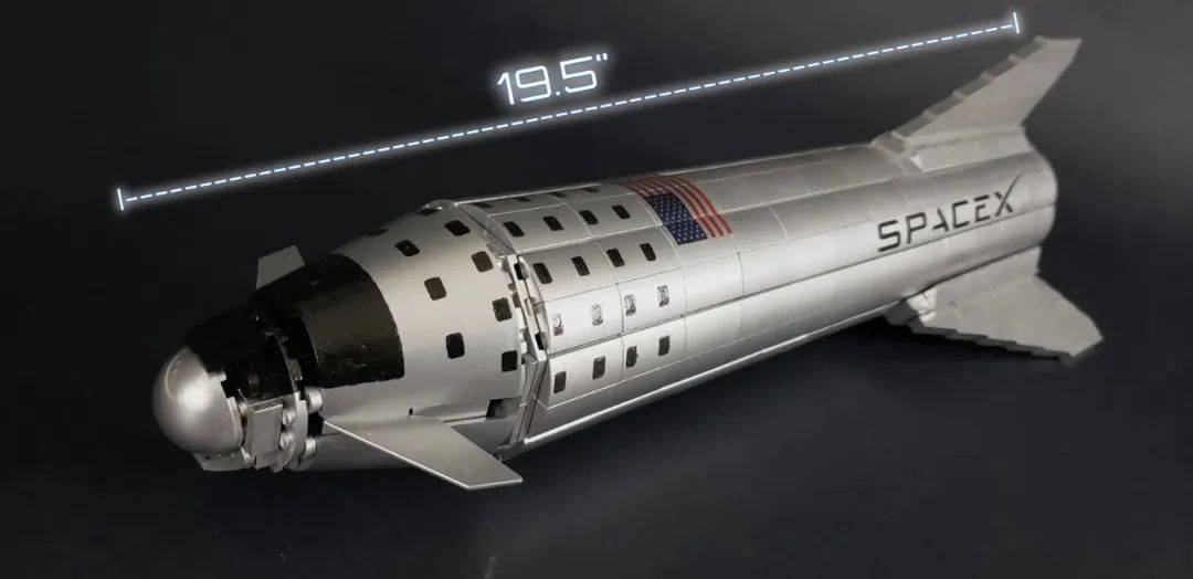 乐高Ideas作品“SpaceX星舰和超级重型火箭”获得10000票支持 -1