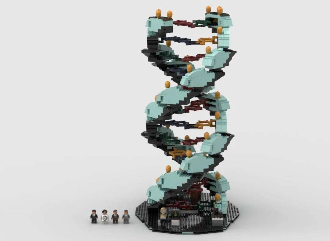 乐高Ideas作品DNA双螺旋模型获得10000票支持！ -1