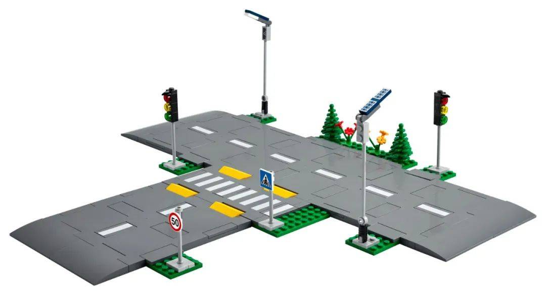 沙子和水池！乐高新道路系统有了新颜色！应用场景更加广泛 -1