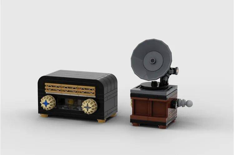 MOC-22352 MOC-19960收音机与唱片机 -1