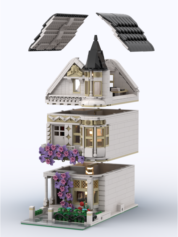 MOC-76402 维多利亚时代街景 -1