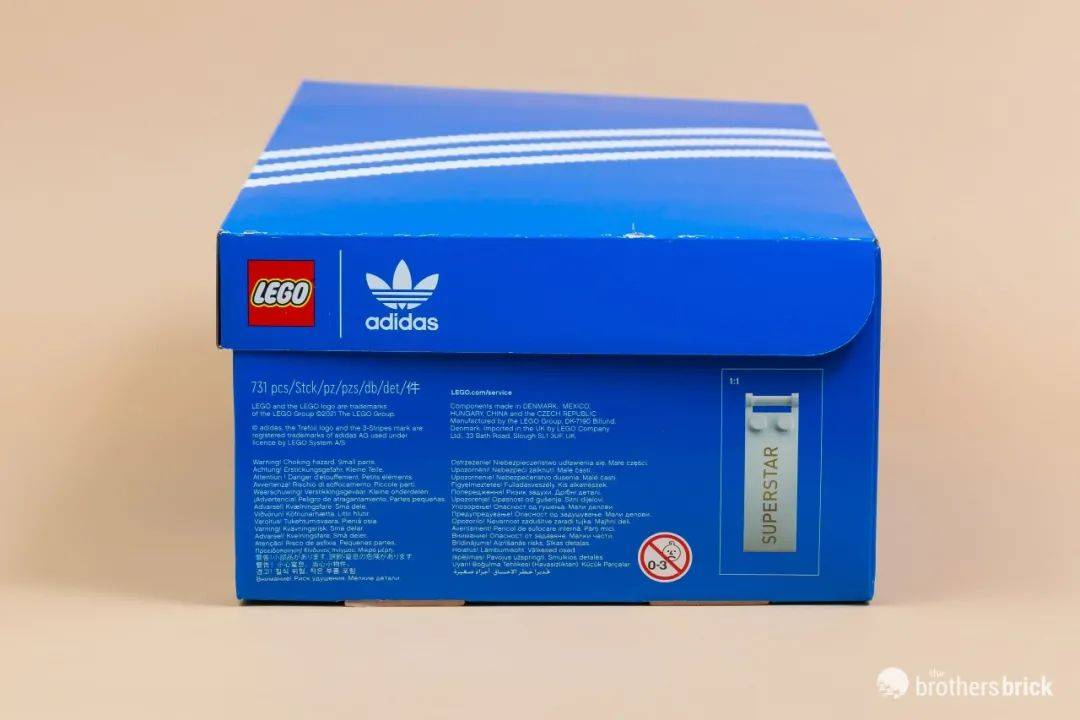 乐高10282 Adidas Originals Superstar开箱评测 -1 乐高10282 Adidas Originals Superstar开箱评测 -1