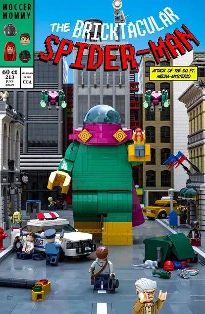 乐高Ideas蜘蛛侠漫画设计比赛获奖作品结果公布！ -1