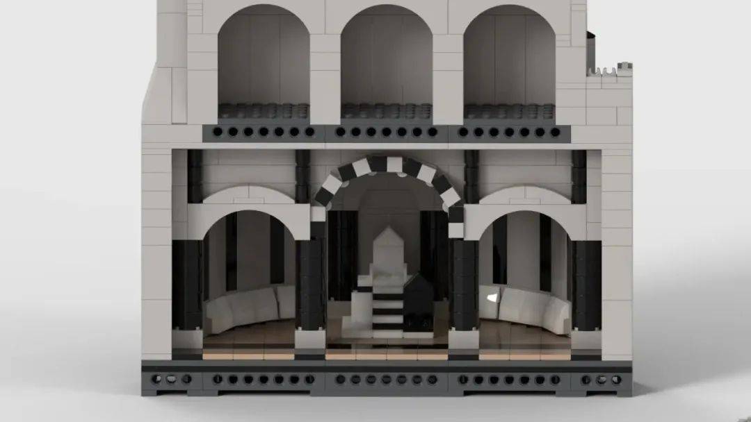 乐高Ideas作品指环王《米那斯提力斯》获得10000票支持！ -1