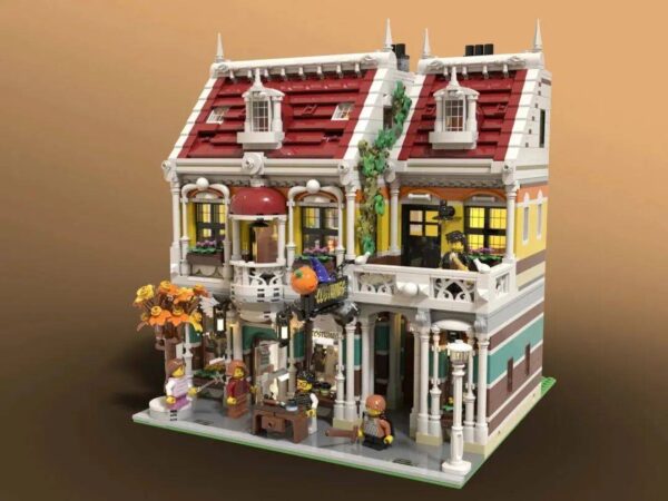 乐高Ideas作品化妆服装店获得10000票支持！Bricky_Brick又来了！
