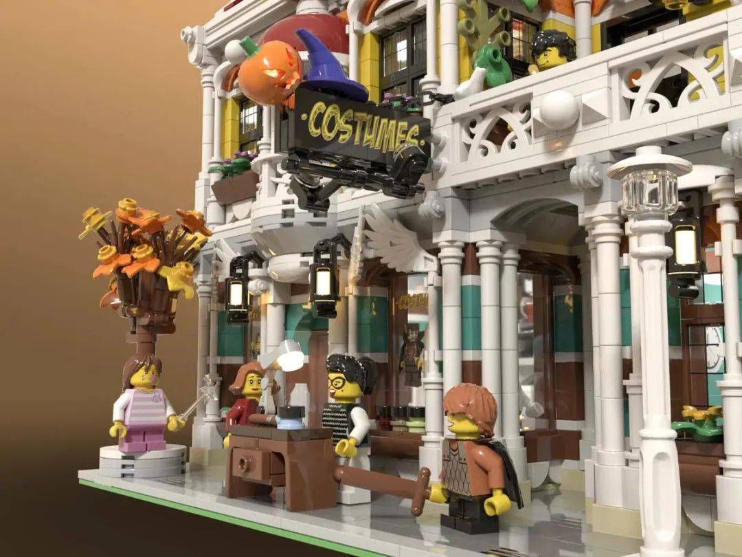 乐高Ideas作品化妆服装店获得10000票支持！Bricky_Brick又来了！ -1