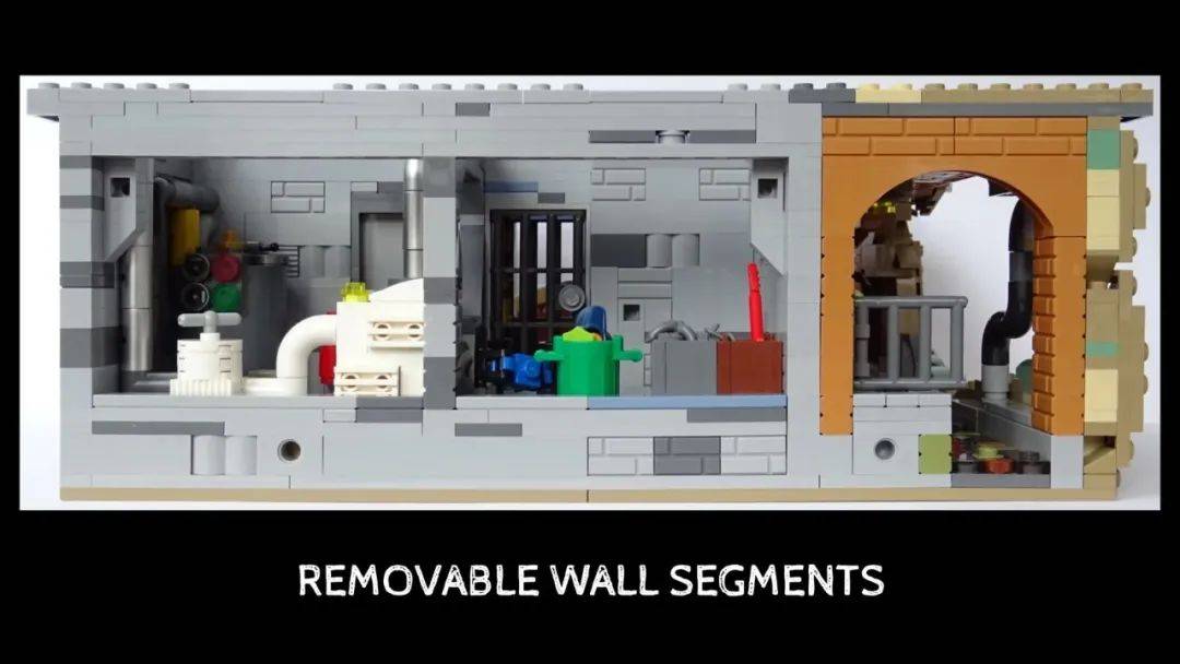 乐高Ideas作品《地下室和下水道》获得10000票支持！ -1