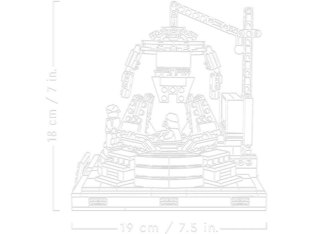 乐高星球大战新套装75296达斯·维德冥想室曝光！ -1