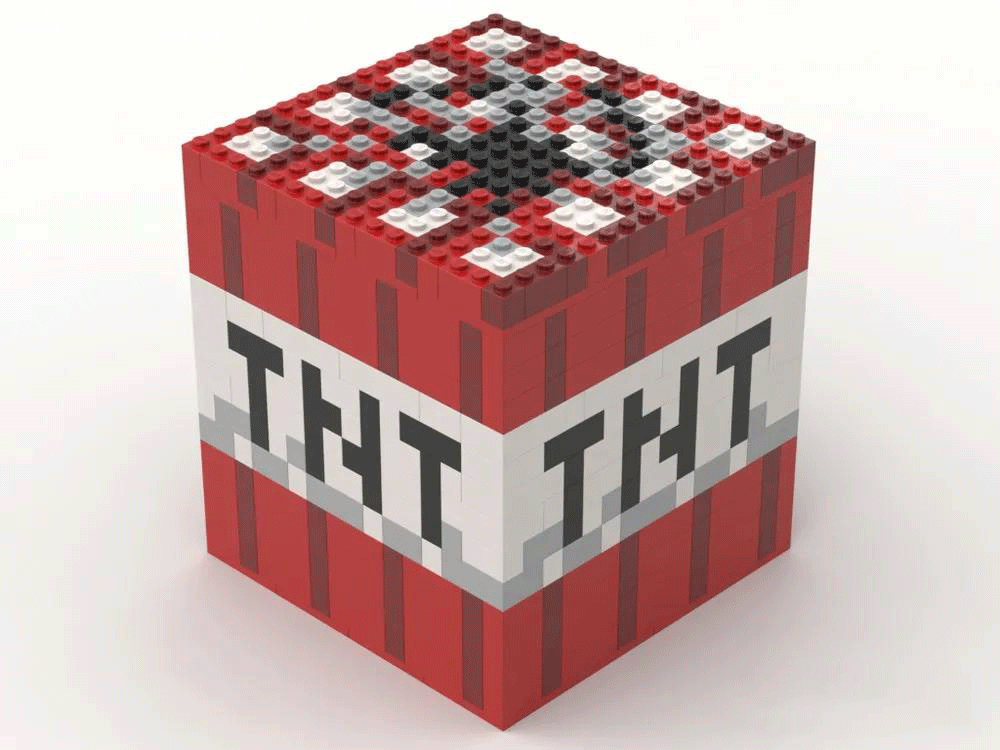 大型Minecraft TNT -1