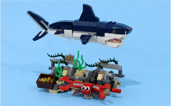动态深海鲨鱼