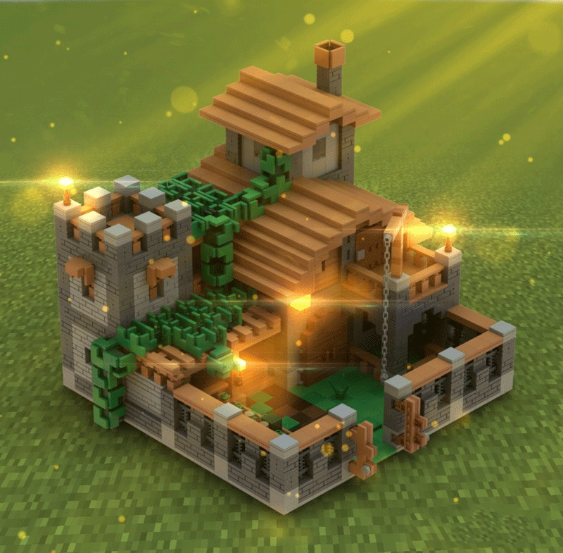 Minecraft小城​堡 -1