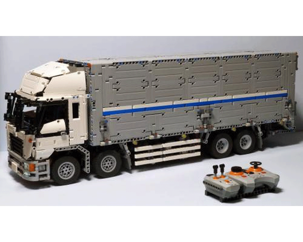 MOC-1389侧翼货柜车 -1