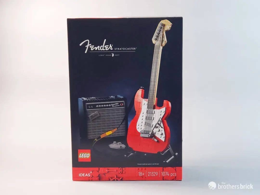 乐高Ideas套装21329 Fender Stratocaster开箱评测 -1