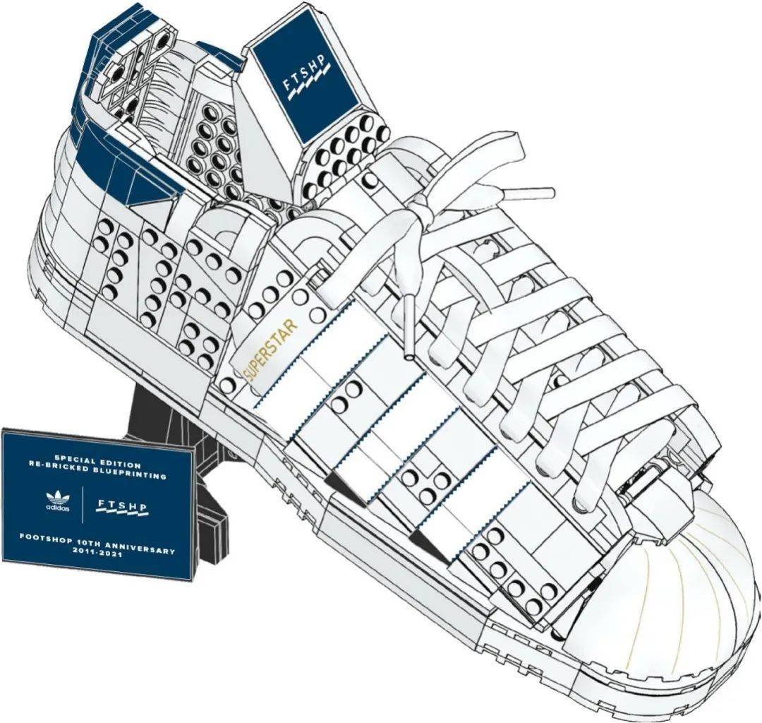 运动品牌经销商Footshop推出独家版本Adidas Originals Superstar【附图纸】 -1