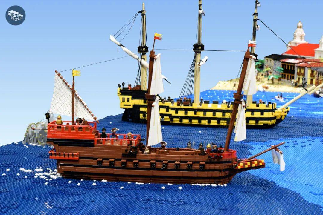 用乐高积木还原《海贼王》七武海原型“海盗之王”亨利·摩根的故事 -1