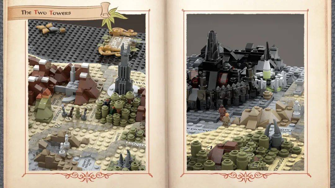乐高Ideas作品魔戒中土世界地图获得10000票支持 -1
