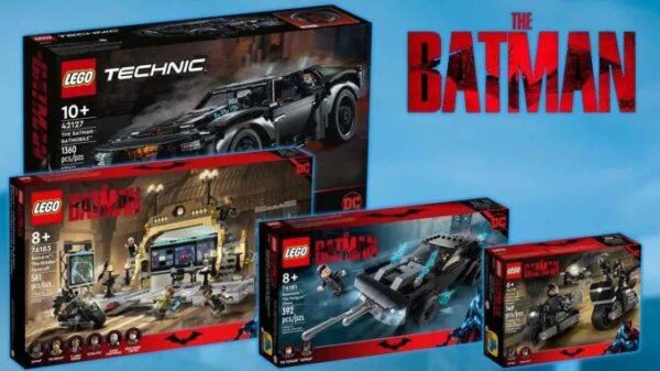 乐高公布四款新蝙蝠侠套装：包括科技组蝙蝠车！