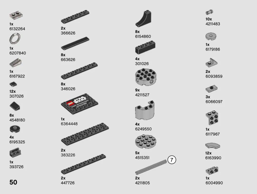 乐高40483卢克·天行者的光剑价格炒到千元？【附说明图纸和零件列表】 -1