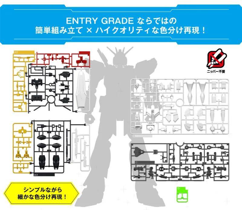 万代ENTRY GRADE最新作《ν高达》正式发表 -1