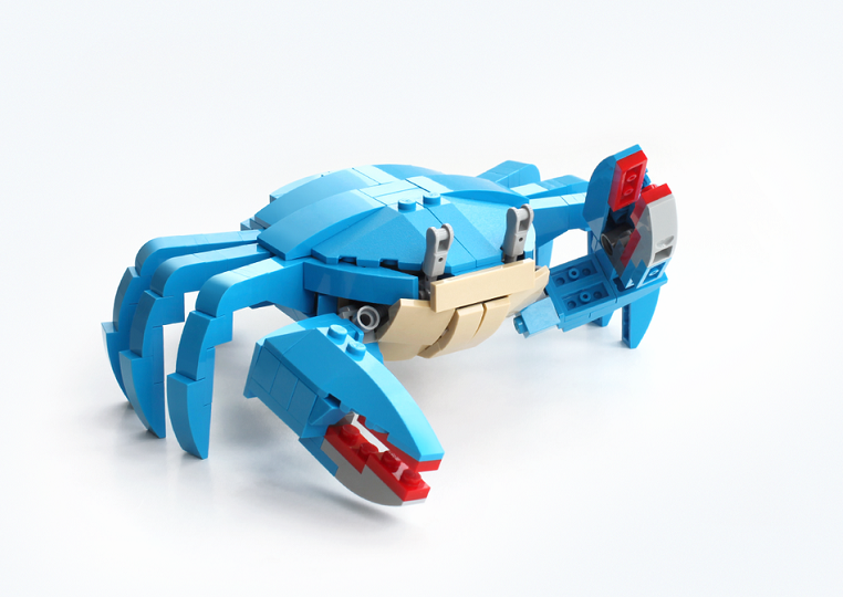蓝色螃蟹 -1