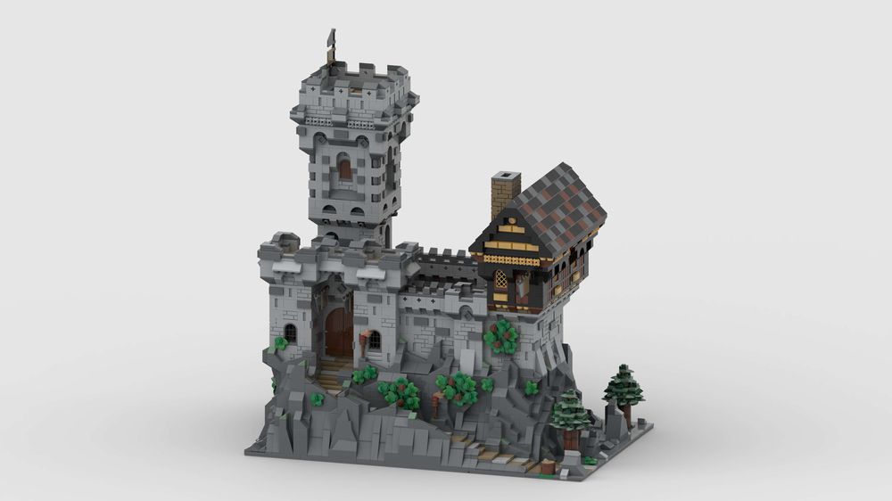 MOC - 废弃的城堡 -1