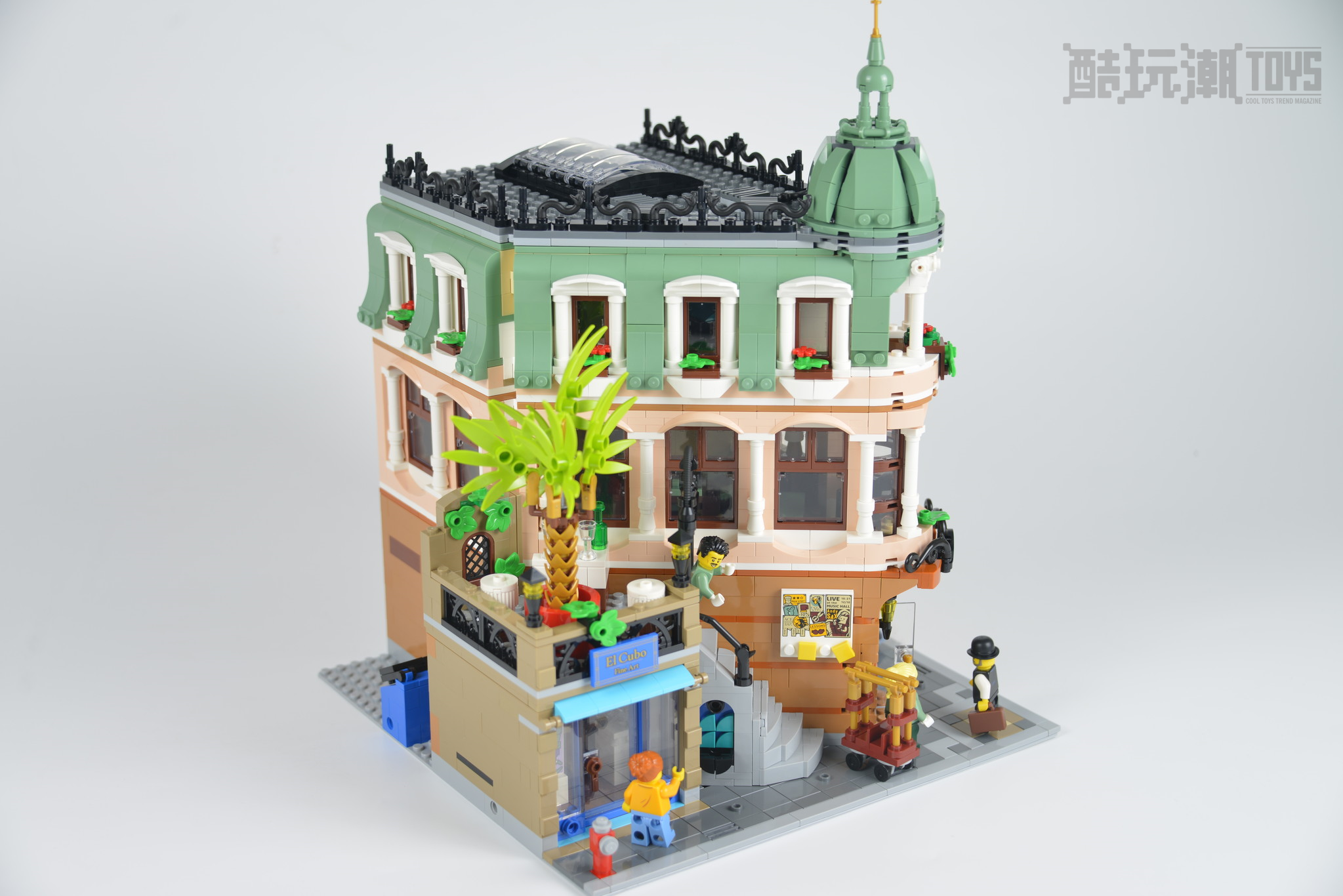 乐高街景10297转角精品酒店详尽开箱评测 -1