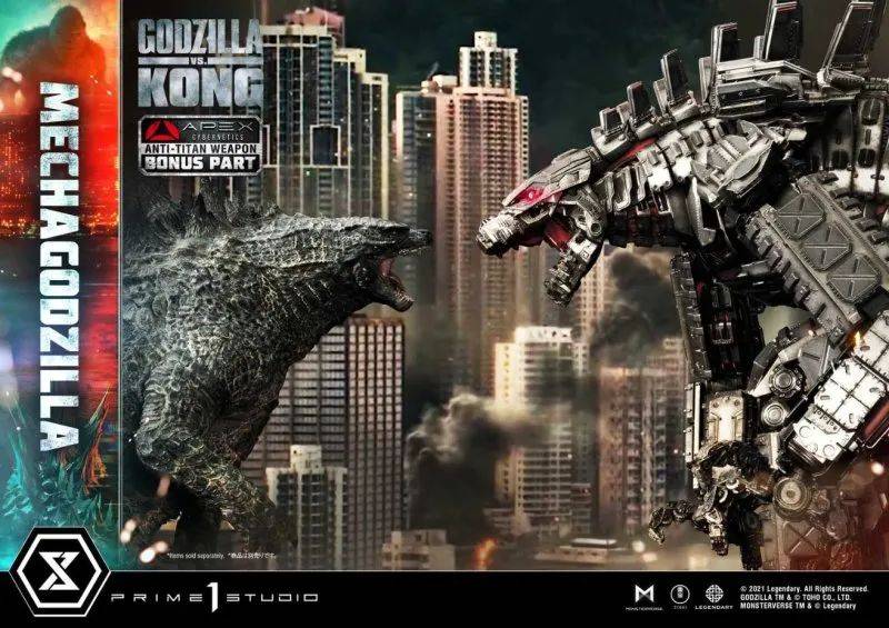 Prime 1 Studio发布《哥斯拉大战金刚》UDM“机械哥斯拉”无比例雕像 -1