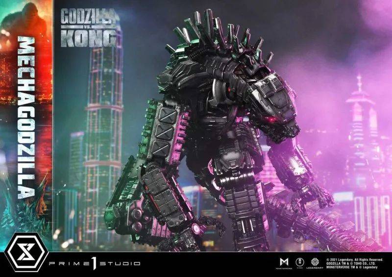 Prime 1 Studio发布《哥斯拉大战金刚》UDM“机械哥斯拉”无比例雕像 -1