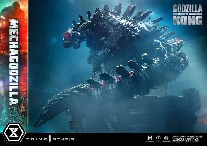 Prime 1 Studio发布《哥斯拉大战金刚》UDM“机械哥斯拉”无比例雕像 -1