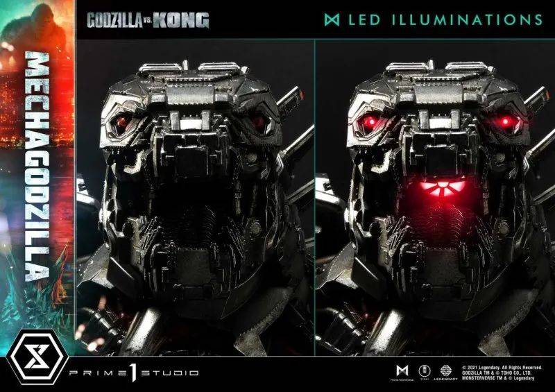 Prime 1 Studio发布《哥斯拉大战金刚》UDM“机械哥斯拉”无比例雕像 -1
