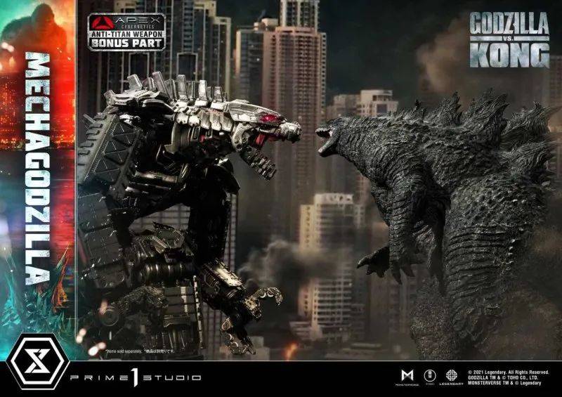 Prime 1 Studio发布《哥斯拉大战金刚》UDM“机械哥斯拉”无比例雕像 -1