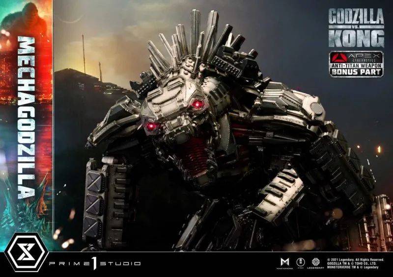 Prime 1 Studio发布《哥斯拉大战金刚》UDM“机械哥斯拉”无比例雕像 -1