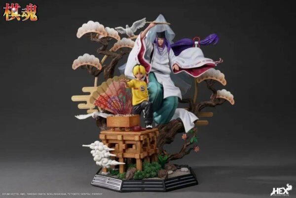 HEX Collectibles《棋魂 进藤光&藤原佐为：神之一手》1/6比例经典场景雕像发布