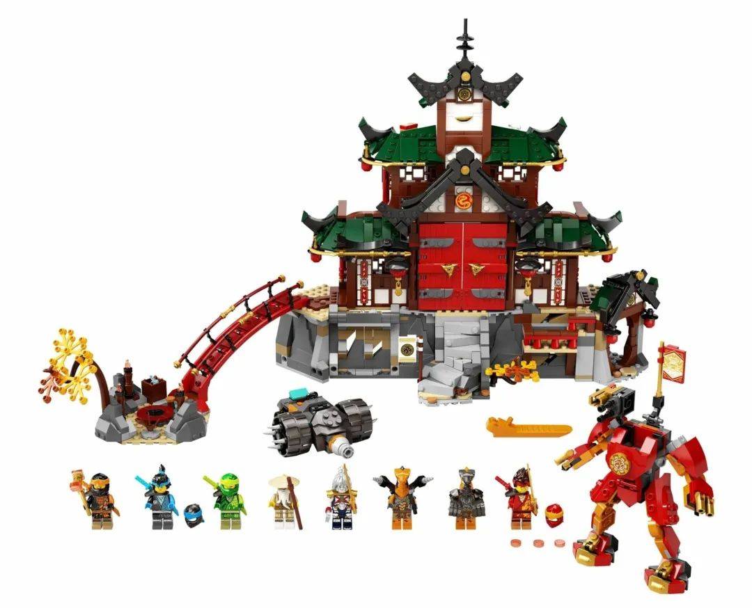 大忍者道场神殿和超级组合机甲来了!乐高幻影忍者2022年1月份新套装正式发布 -1 大忍者道场神殿和超级组合机甲来了!乐高幻影忍者2022年1月份新套装正式发布 -1