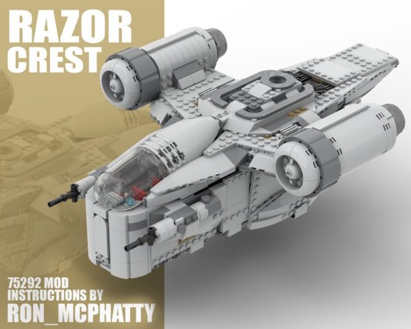 MOC – Razor Crest set 75292 MOD