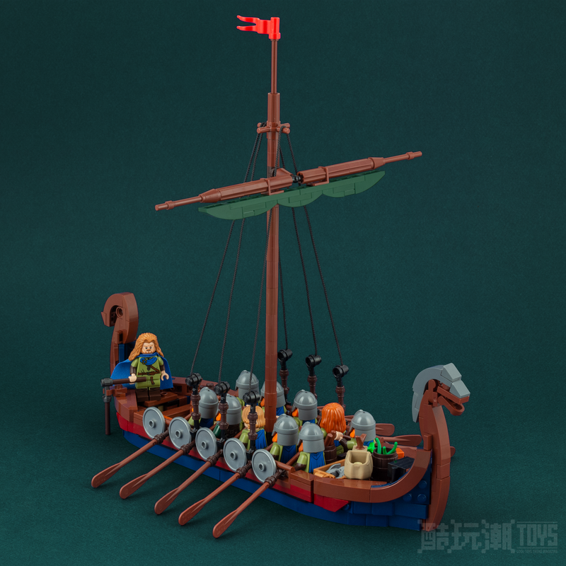 乐高维京长船LEGO Viking Longship -1