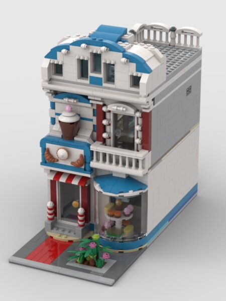 糖果店迷你模型建筑