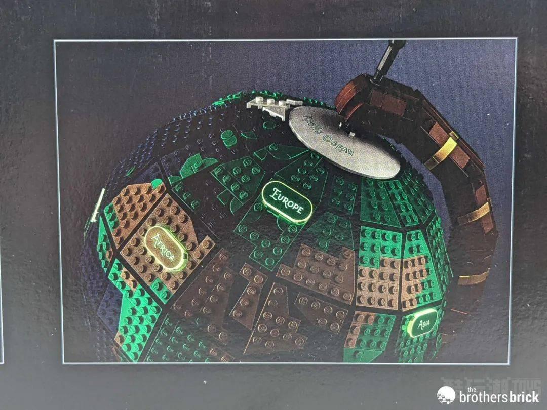 乐高Ideas套装21332地球仪开箱评测 -1