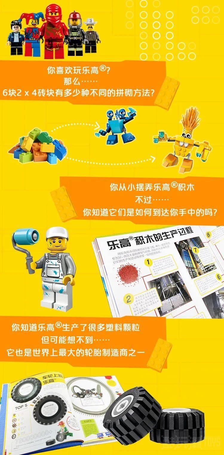 乐高也是世界上最大轮胎生产商之一？这本书告诉你更多乐高百科知识 -1