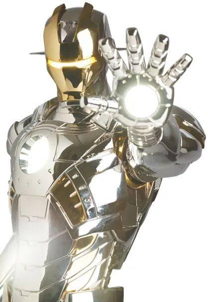 空山基×钢铁侠！MEDICOM TOY“IRON MAN HAJIME SORAYAMA 大都会 变体Ver.”雕像 -1