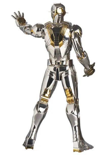 空山基×钢铁侠！MEDICOM TOY“IRON MAN HAJIME SORAYAMA 大都会 变体Ver.”雕像 -1