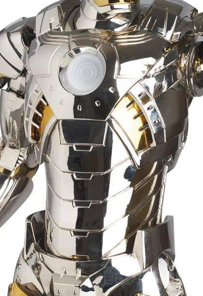 空山基×钢铁侠！MEDICOM TOY“IRON MAN HAJIME SORAYAMA 大都会 变体Ver.”雕像 -1