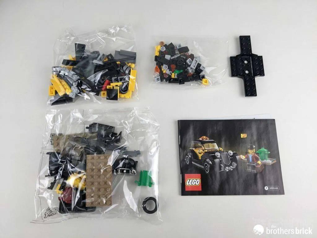 值得入手吗？乐高满赠礼品40532复古出租车开箱评测 -1