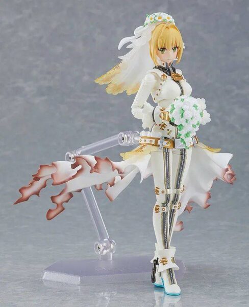 焕然一新的重制版登场《figma Saber/尼禄‧克劳狄乌斯[新娘拘束服]》预计11月发售