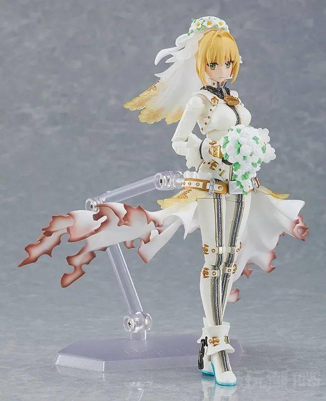 焕然一新的重制版登场《figma Saber/尼禄‧克劳狄乌斯[新娘拘束服]》预计11月发售 -1