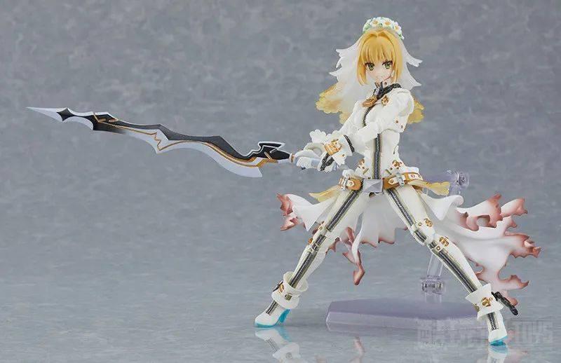 焕然一新的重制版登场《figma Saber/尼禄‧克劳狄乌斯[新娘拘束服]》预计11月发售 -1