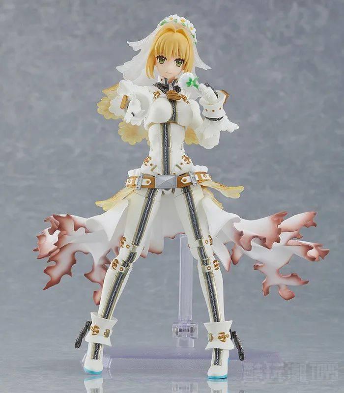 焕然一新的重制版登场《figma Saber/尼禄‧克劳狄乌斯[新娘拘束服]》预计11月发售 -1