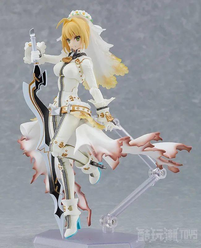 焕然一新的重制版登场《figma Saber/尼禄‧克劳狄乌斯[新娘拘束服]》预计11月发售 -1